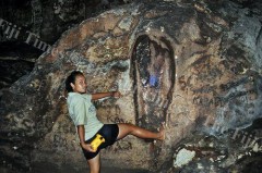 pe-gigantes-encontrado-na-caverna-de-Naihehe-na-ilha de Sigatoka-Arquipelado-de-Fiji