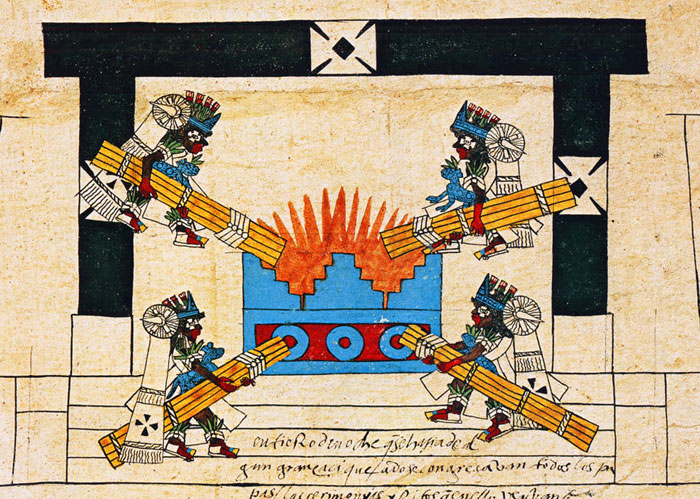O Festival do Fogo Novo entre os astecas