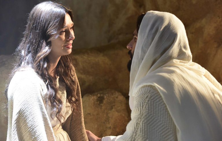 Jesus predica sobre a mulher