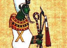 Os mistérios egípcios – Luz negra