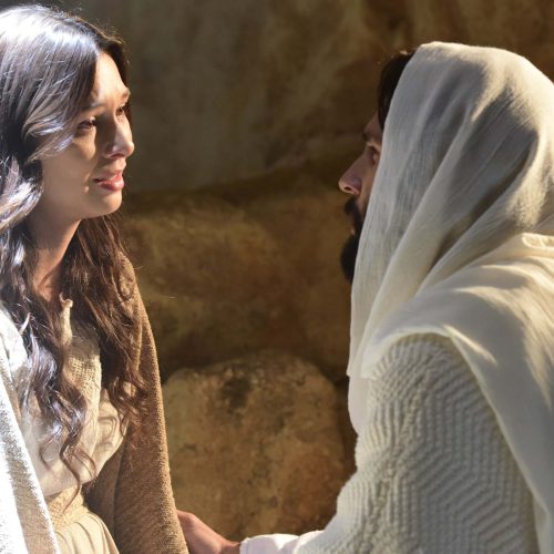 Jesus predica sobre a mulher